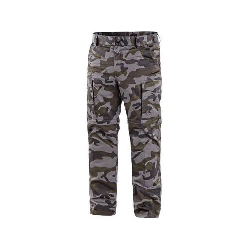 Nohavice CXS CAMO, pánske, maskáčové, s odopínacími nohavicami