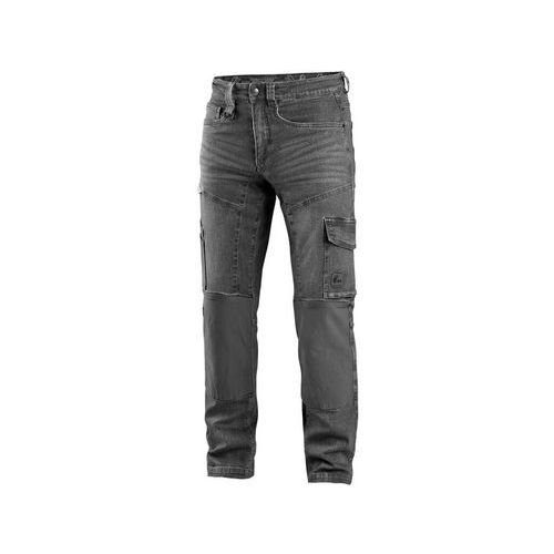 Nohavice jeans CXS ALBI, pánske, šedé
