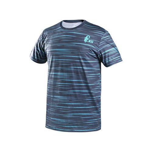 Tričko CXS SPORTY COOL, krátky rukáv, modré