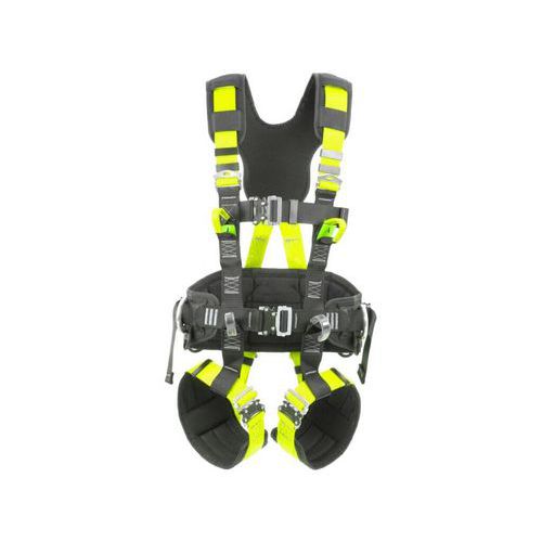 Bezpečnostný postroj P-81mX1 PRO, čierno-žltý (Hi-vis)