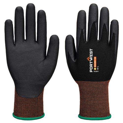 Nitrilové rukavice GP Grip 15 Micro Foam, čierna