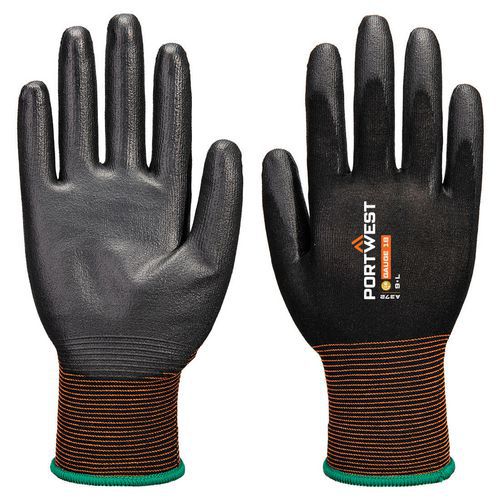 Rukavice GP Grip 18 PU, čierna