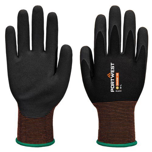 Latexové rukavice GP Grip 18 Sandy, čierna