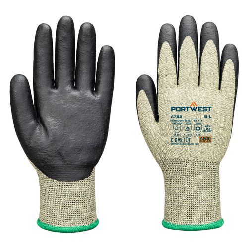 Rukavice Arc Grip 13E úroveň 3, zelená/čierna