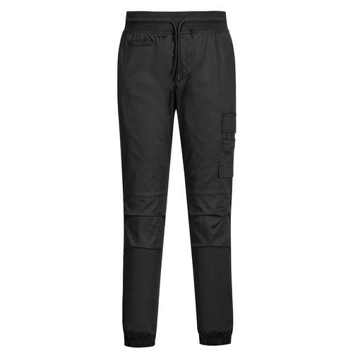 Strečové nohavice Chefs Joggers, čierna