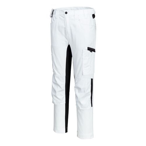 WX2 Eco Stretch nohavice, biela
