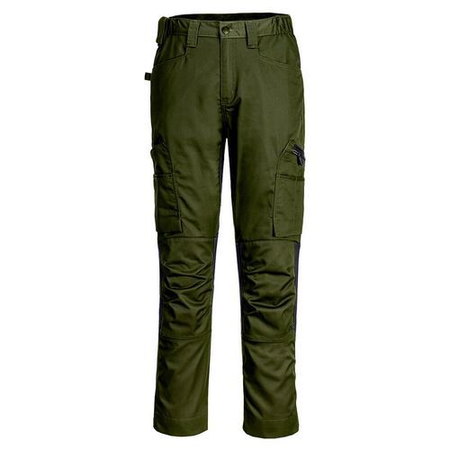 WX2 Eco Stretch nohavice, tmavozelená