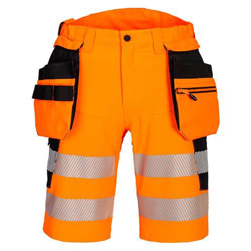 DX4 Hi-Vis Holster Šortky, čierna/oranžová