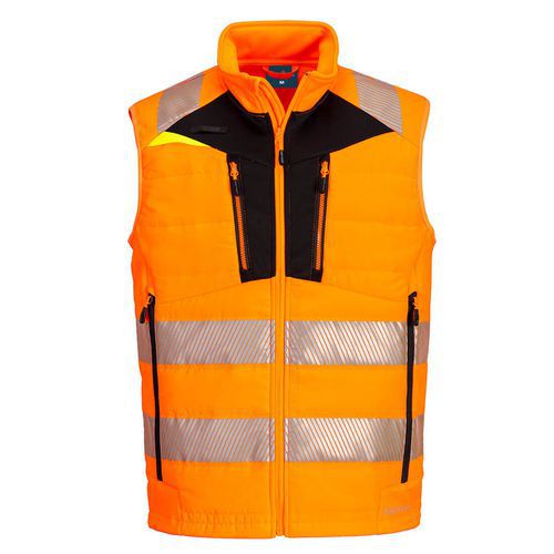 DX4 Hi-Vis Softshell, čierna/oranžová