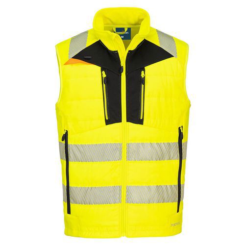 DX4 Hi-Vis Softshell, čierna/žltá