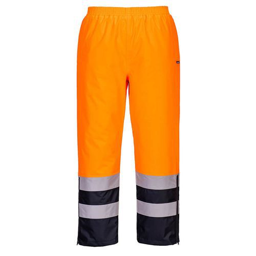 Hi-Vis Zimné nohavice, modrá/oranžová