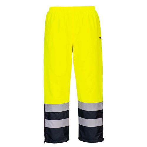 Hi-Vis Zimné nohavice, modrá/žltá