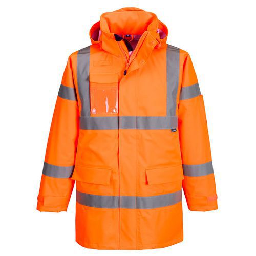Hi-Vis Extrémna bunda do dažďa (3L), oranžová