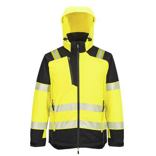 PW3 Hi-Vis Zimná bunda, čierna/žltá