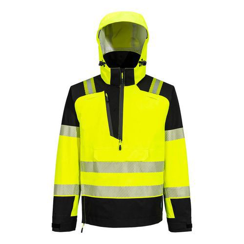 PW3 Hi-Vis Bunda do dažďa (3L), čierna/žltá