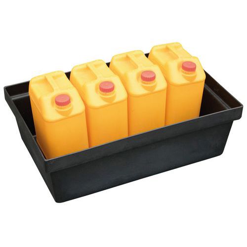 Plastové záchytné vane z recyklovaného HDPE - Manutan Expert