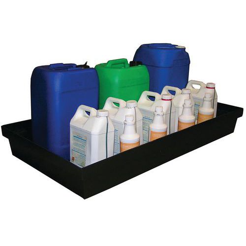 Plastové záchytné vane z recyklovaného HDPE - Manutan Expert