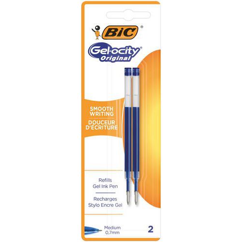 Náplne do gélových pier BIC Gél-ocity Original so stredným hrotom