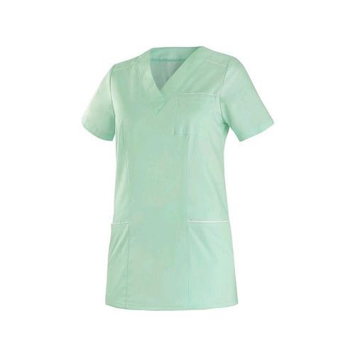 Dámska blúza CXS TARA zelené s bielymi doplnkami