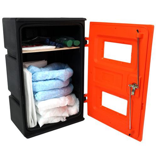 Havarijná súprava, olejová, 70 l - Manutan Expert