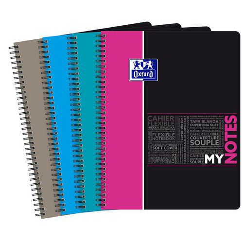 Bloky krúžkové Oxford MyNotes, s bočnou špirálou