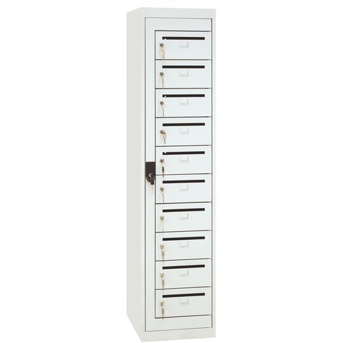 Poštové skrine Manutan Expert, 10 boxov Poštové skrine Manutan Expert, 10 boxov