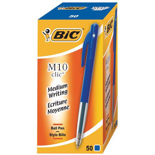 Guľôčkové pero BIC M10 v krabičke