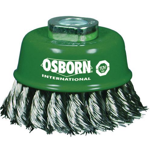 OSBORN - Hrncové kefy nerezové, 0,5 mm, M14 OSBORN - Hrncové kefy nerezové, 0,5 mm, M14
