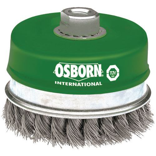 OSBORN - Hrncové kefy nerezové, 0,5 mm, M14 OSBORN - Hrncové kefy nerezové, 0,5 mm, M14