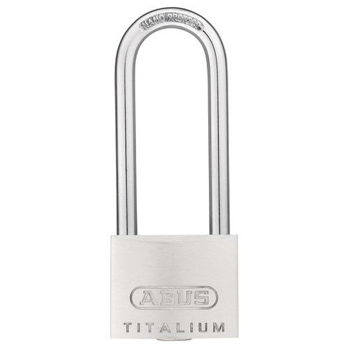 Visacie zámky Abus Titalium série 64 64TI, zjednotený kľúč