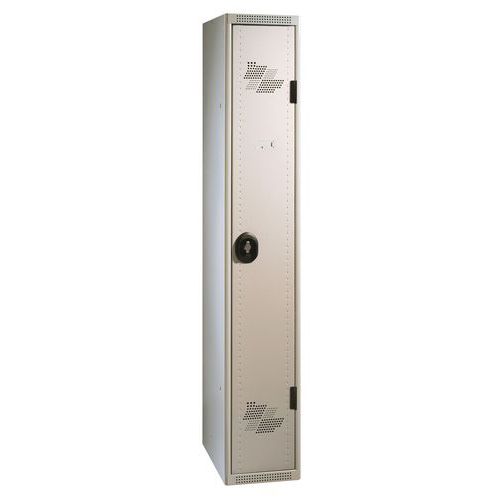 Montované šatníky Acial, 1 oddiel, 300 mm, otočný uzáver Montované šatníky Acial, 1 oddiel, 300 mm, otočný uzáver
