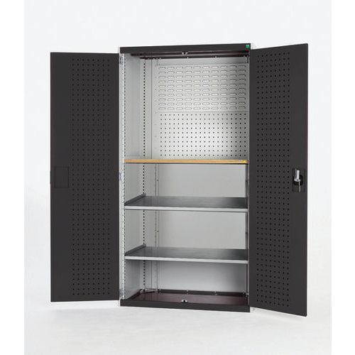 Dielenské skrine so zásuvkami Bott Cubio 160, multiplex, výška 200 cm