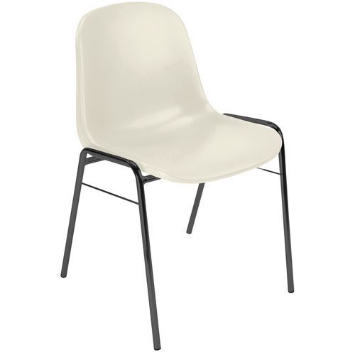 Plastové jedálenské stoličky Manutan Expert Chaise