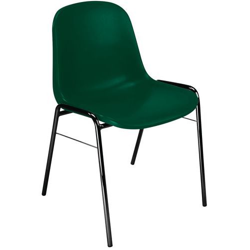 Plastové jedálenské stoličky Manutan Expert Chaise