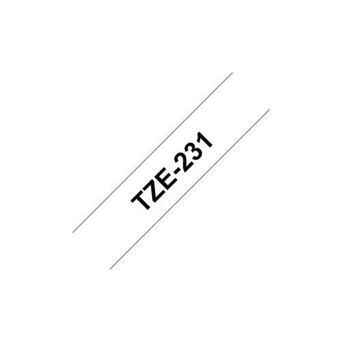 Flexibilná lepiaca páska Brother TZEFX 631 12mm čierna/žltá Flexibilná lepiaca páska Brother TZEFX 631 12mm čierna/žltá