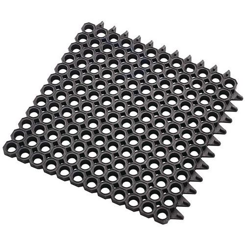 Master Flex™ modulárna gumová dlažba, čierna, 50 x 50 x 2,3 cm