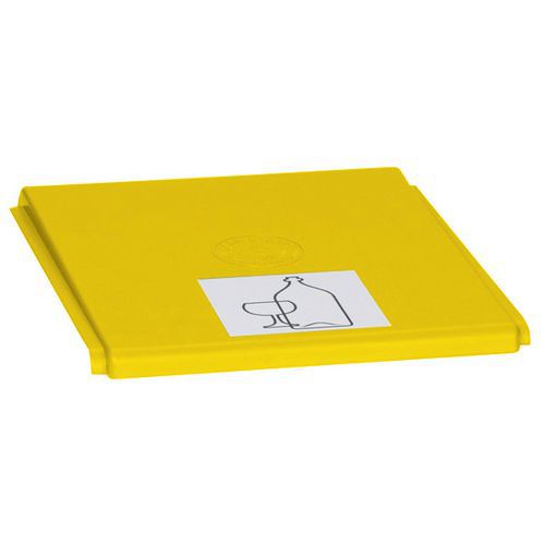 Veká ku kontajnerom na triedený odpad VAR, 60 l