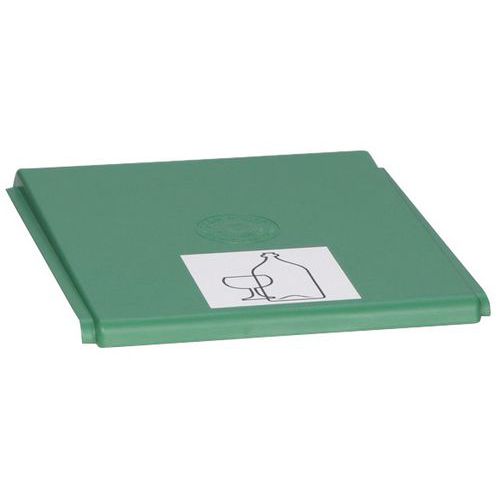 Veká ku kontajnerom na triedený odpad VAR, 60 l