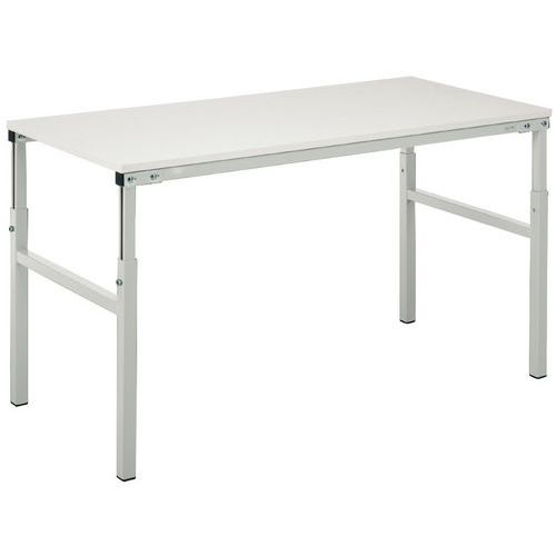 Montážny dielenský stôl Treston TP712, 65 – 90 x 120 x 70 cm
