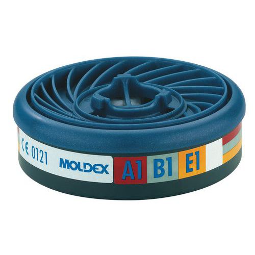 Plynové filtre EasyLock MOLDEX, pre rad 7000 a 9000