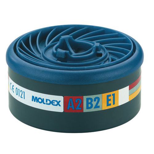 Plynové filtre EasyLock MOLDEX, pre rad 7000 a 9000