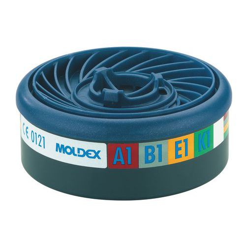 Plynové filtre EasyLock MOLDEX, pre rad 7000 a 9000