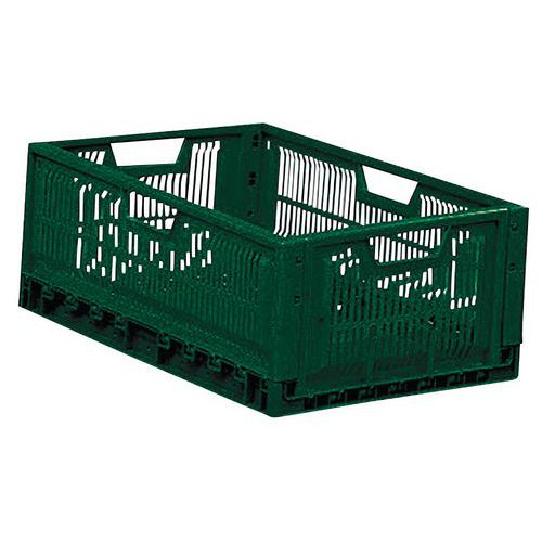 Stohovateľné skladacie prepravky PreLog, perforované