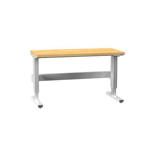 Elektricky nastaviteľné ERGO stoly, 1500 x 700 x 770 (1170) mm, MULTIPLEX