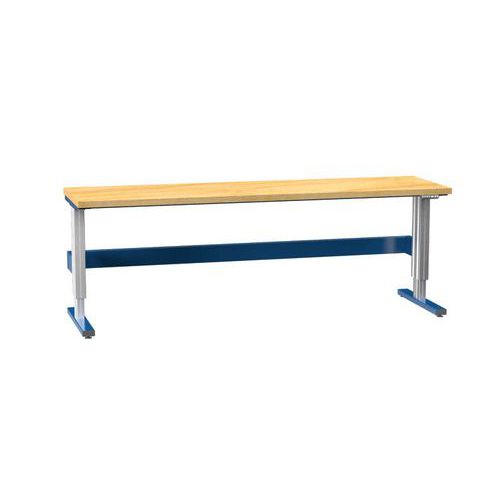 Elektricky nastaviteľné ERGO stoly, 2500 x 700 x 770 (1170) mm, MULTIPLEX