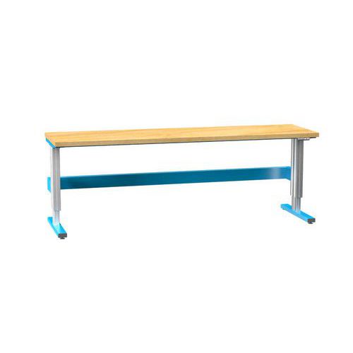 Elektricky nastaviteľné ERGO stoly, 2500 x 700 x 770 (1170) mm, MULTIPLEX