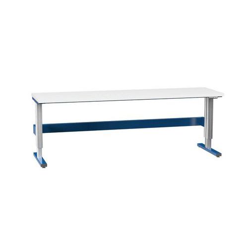 Elektricky nastaviteľné ERGO stoly, 2500 x 700 x 770 (1170) mm, LAMINO