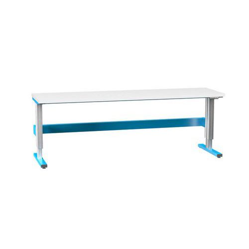 Elektricky nastaviteľné ERGO stoly, 2500 x 700 x 770 (1170) mm, LAMINO