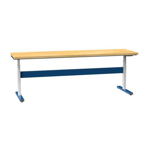 Elektrické nastaviteľné ERGO stoly, 2500 x 700 x 660 (1100) mm, MULTIPLEX
