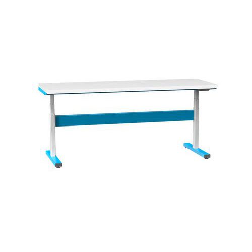Elektrické nastaviteľné ERGO stoly, 2000 x 700 x 660 (1100) mm, LAMINO